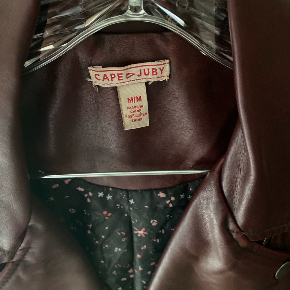 Leather jacket
